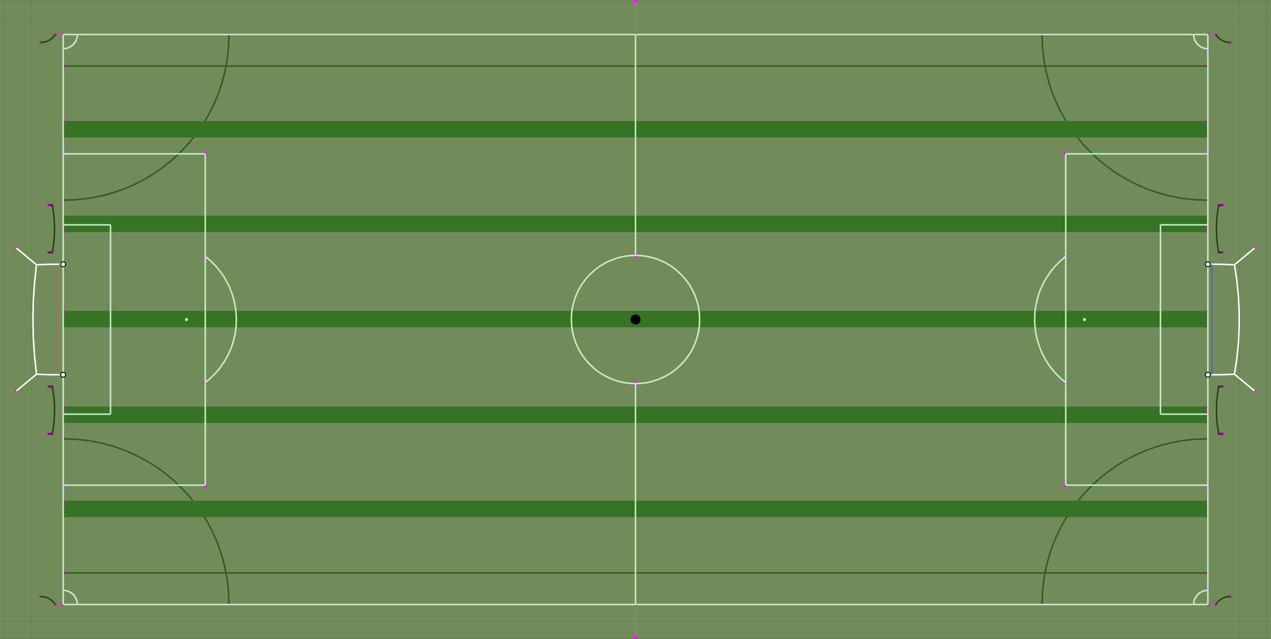 haxball maps | Real Soccer V4 Super Striped Field